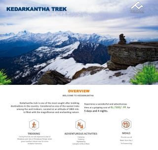 Kedarkantha Trek – Best Snow Trek in Uttarakhand