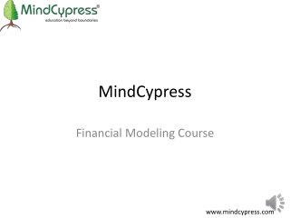 2019!! Financial Modeling Course & Analyst Certification }MindCypress