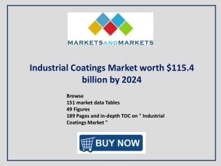 Industrial Coatings Market by Resin, End-Use Industry, Region – 2027