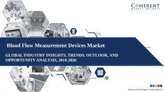Blood Flow Measurement Devices Market Size, Application Analysis, Regional Outlook, Competitive Strategies And Forecasts