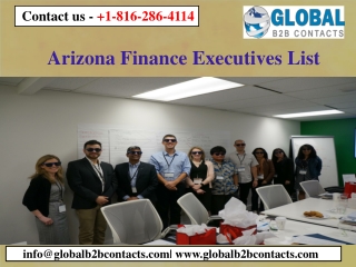 Arizona Finance Executives List