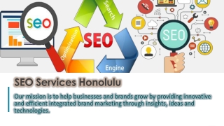 SEO Services Honolulu