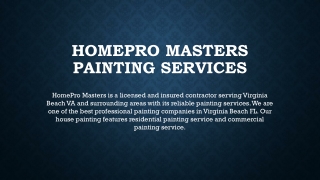 Interior Painting Contractor Virginia Beach VA