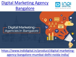 Are you looking for the best digital marketing agency in Bangalore