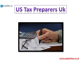 US Tax Preparers UK