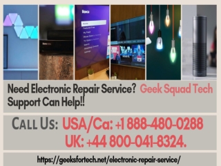 Technical Helpline For Smart Gadgets 1 888-480-0288 | Call Geeks For Tech