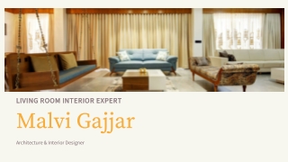 Living room ideas from Malvi Gajjar