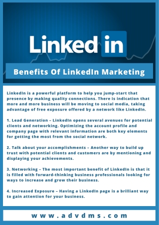 Benefits Of LinkedIn Marketing