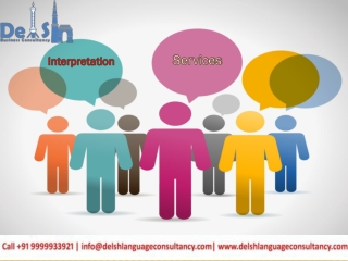 Interpretation Services in India