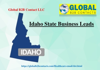 Idaho State Business Leads