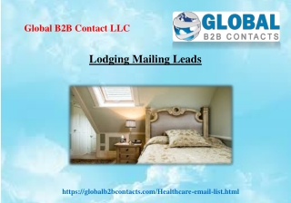 Lodging Mailing Leads