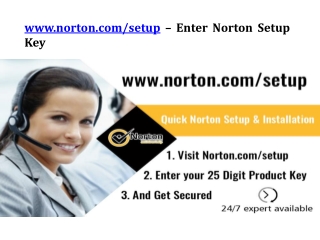 www.norton.com/setup - Steps for Activating Norton Setup