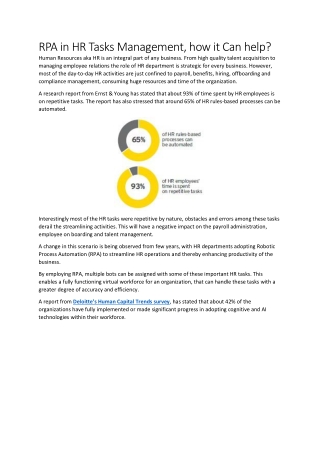 RPA in HR Management