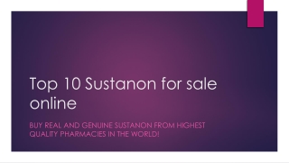 Real benefits of Sustanon 250mg | 400 mg in bodybuilding - roidspro
