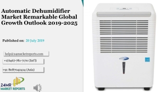 Automatic Dehumidifier Market Remarkable Global Growth Outlook 2019-2025