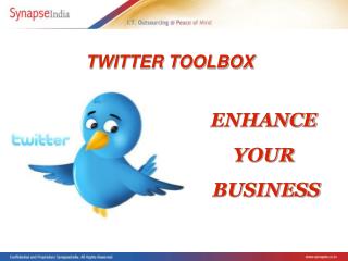Twitter Tools & Applications