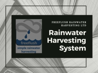 Rainwater harvesting system