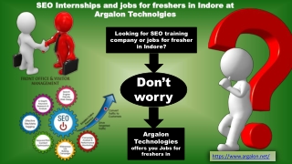 Digital Marketing- SEO training company in Indore | Jobs for freshers in Indore