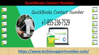 Dial QuickBooks Contact Number 1-855-236-7529 and diminish all QuickBooks errors