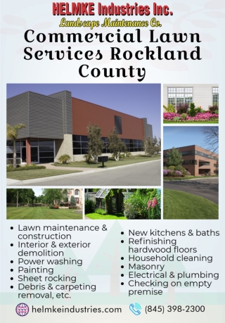 Best Commercial Lawn Services Rockland County