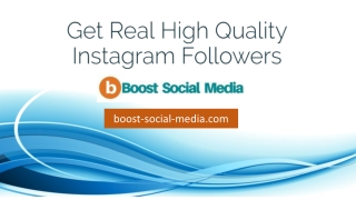 Advantages of free followers on Instagram