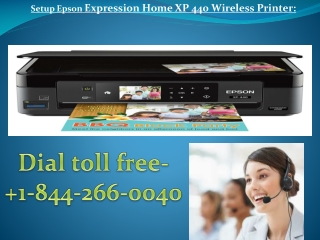 Epson Expression Home XP 440 Wireless Printer Setup