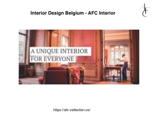 Interior Design Belgium - AFC Interior