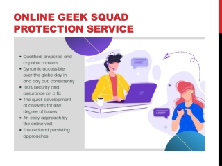 Online Geek Squad Protection Service USA
