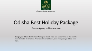 Odisha best holiday package