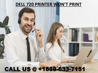 Dell 720 Printer Not Printing Even with a New Ink