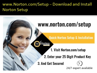 www.Norton.com/Setup – Download and Install Norton Setup