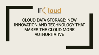 Ifcloud - Cloud Data Storage