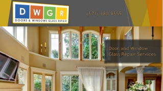 Residential and Commercial Glass Repair - Door and Window Glass Repair