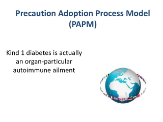 "Type 1 Diabetes & Pharmacology: Precaution Adoption Process" Online Course on Udemy