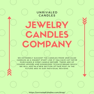 Jewelry Candles Company | Jewelry Candles