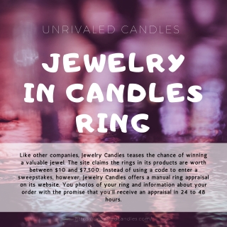 Jewelry in Candles Ring