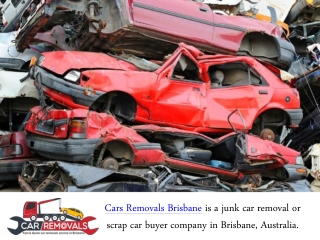 Cars Removals –The Environmentally Friendly Way For Scrap Car