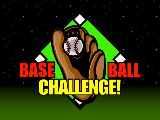 Baseball Challenge!