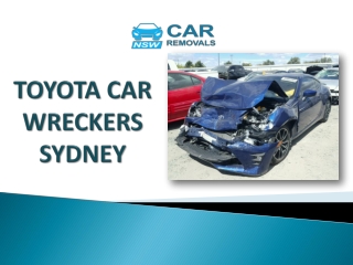 Toyota car wreckers Sydney