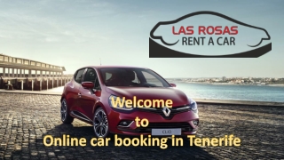 Online car booking Tenerife