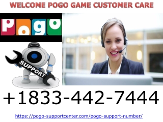 1833-442-7444 Contact Pogo Game Customer Support Helpline Number