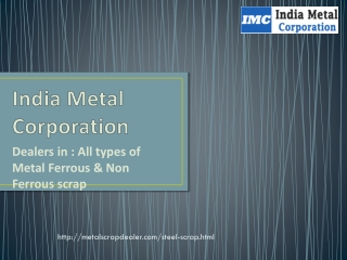 Best Steel Scrap dealer, buyer and seller for in Pune,India