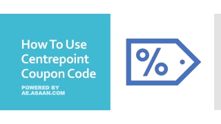 How To Use Centrepoint Coupon Code UAE