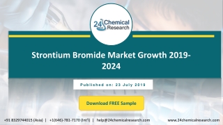 Global Strontium Bromide Market Growth 2019 2024