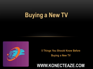 5 Things You Should Know Before Buying a New TV