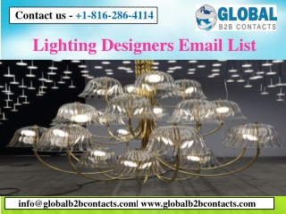 Lighting Designers Email List