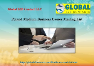 Poland Medium Business Owner Mailing List