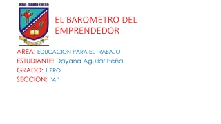 el barometro