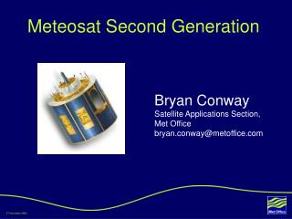 Meteosat Second Generation