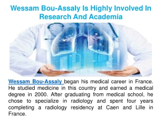 Wessam Bou-Assaly Is A Member Of The American College Of Radiology